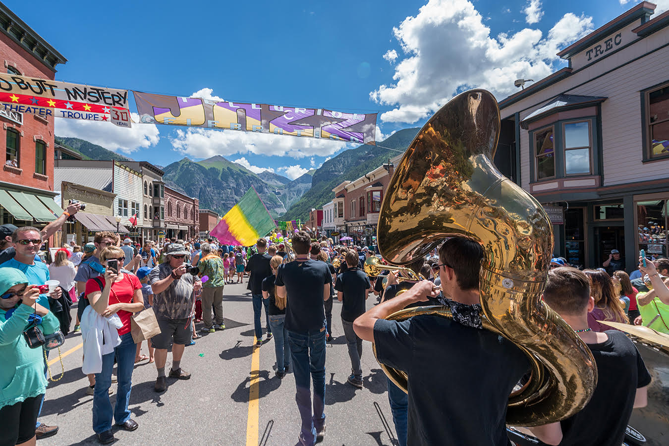 TellurideJazzParade Ryan Bonneau