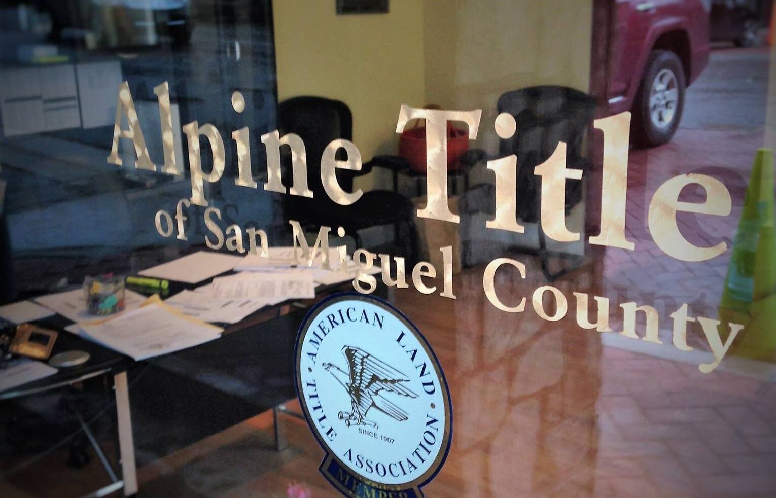 Alpine Title Visit Telluride