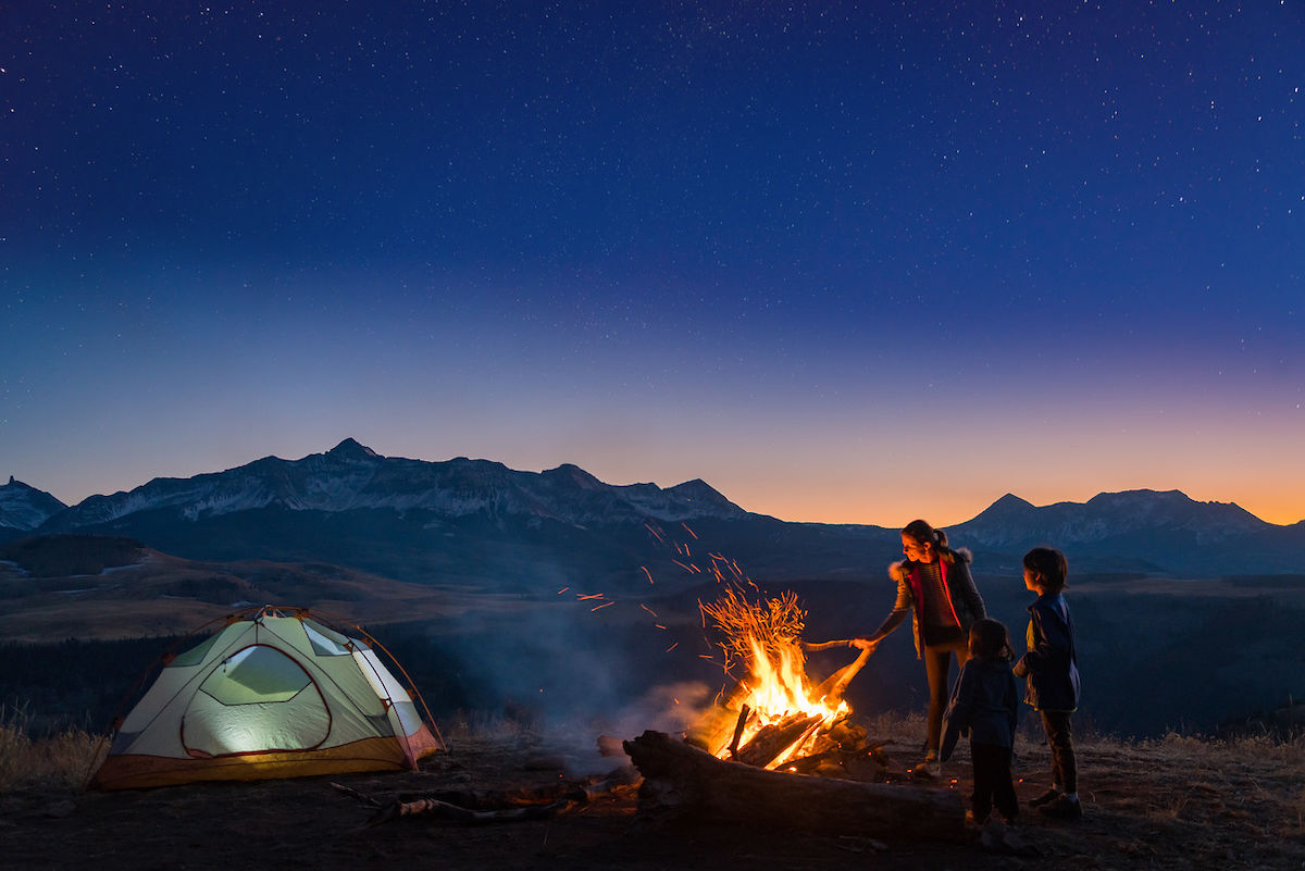 camping in Telluride, CO