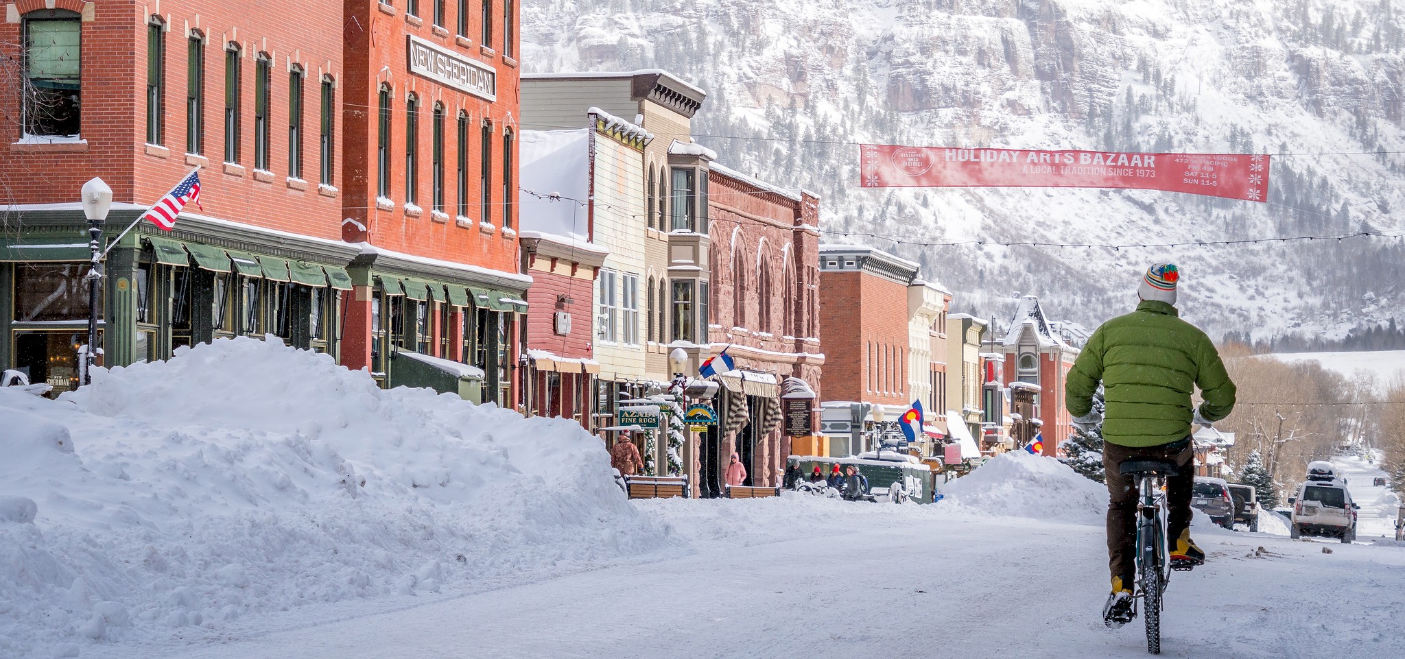 snow biker Telluride