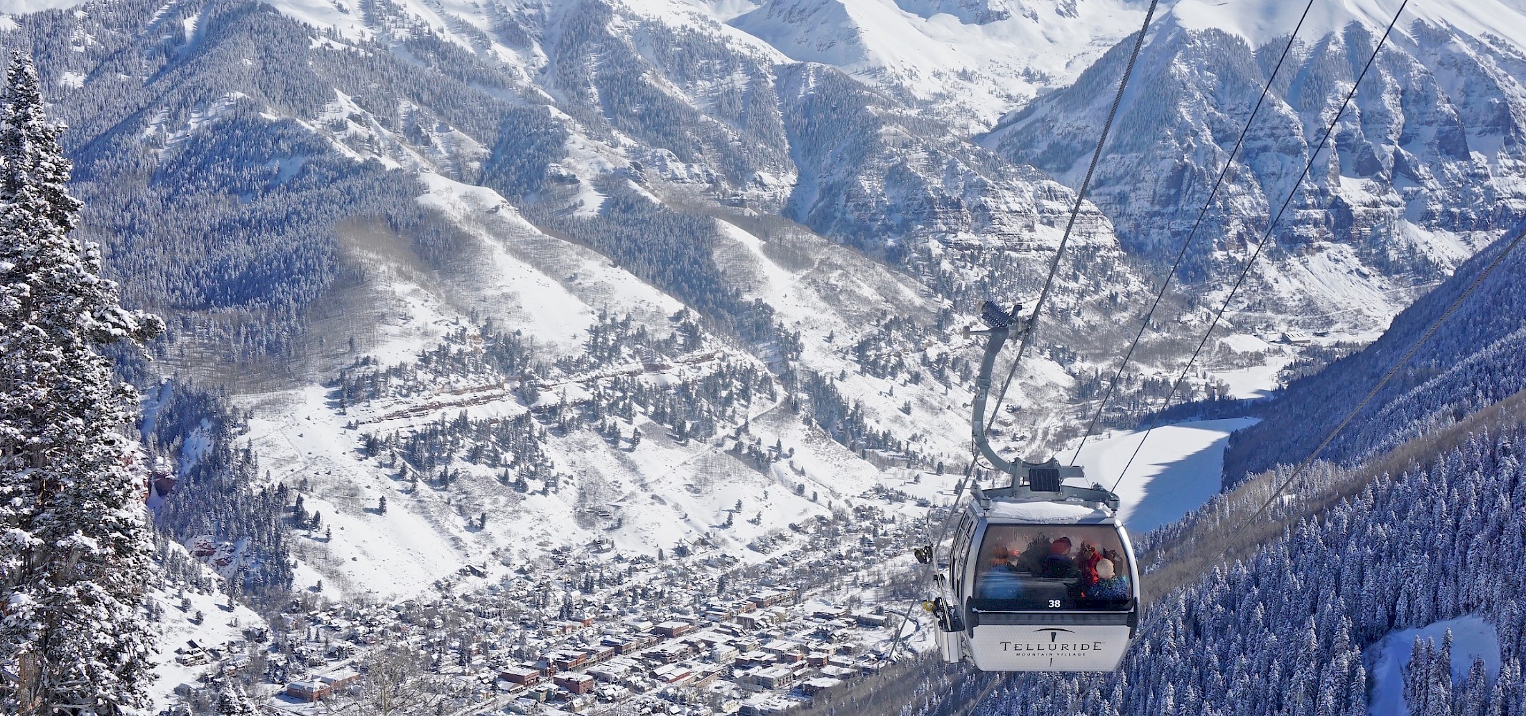 Telluride Gondola in Winter