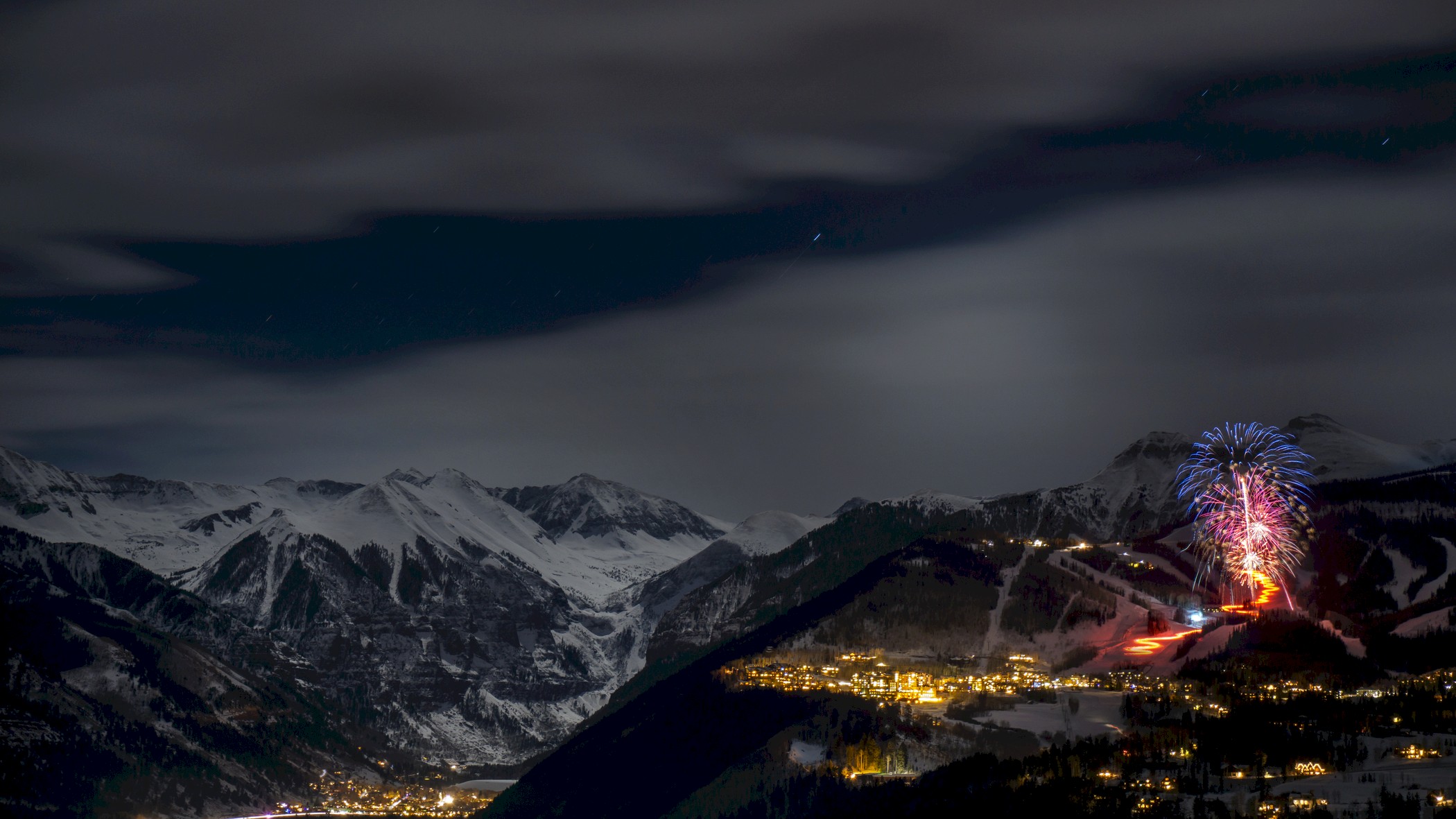 NYE Torchlight Parade and Fireworks