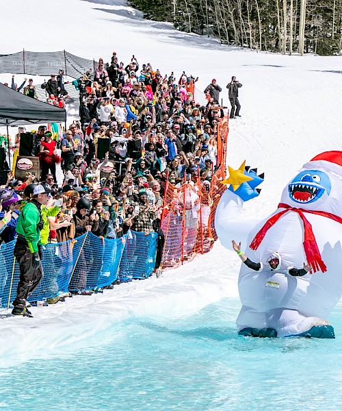 Telluride Closing Day Pond Skim