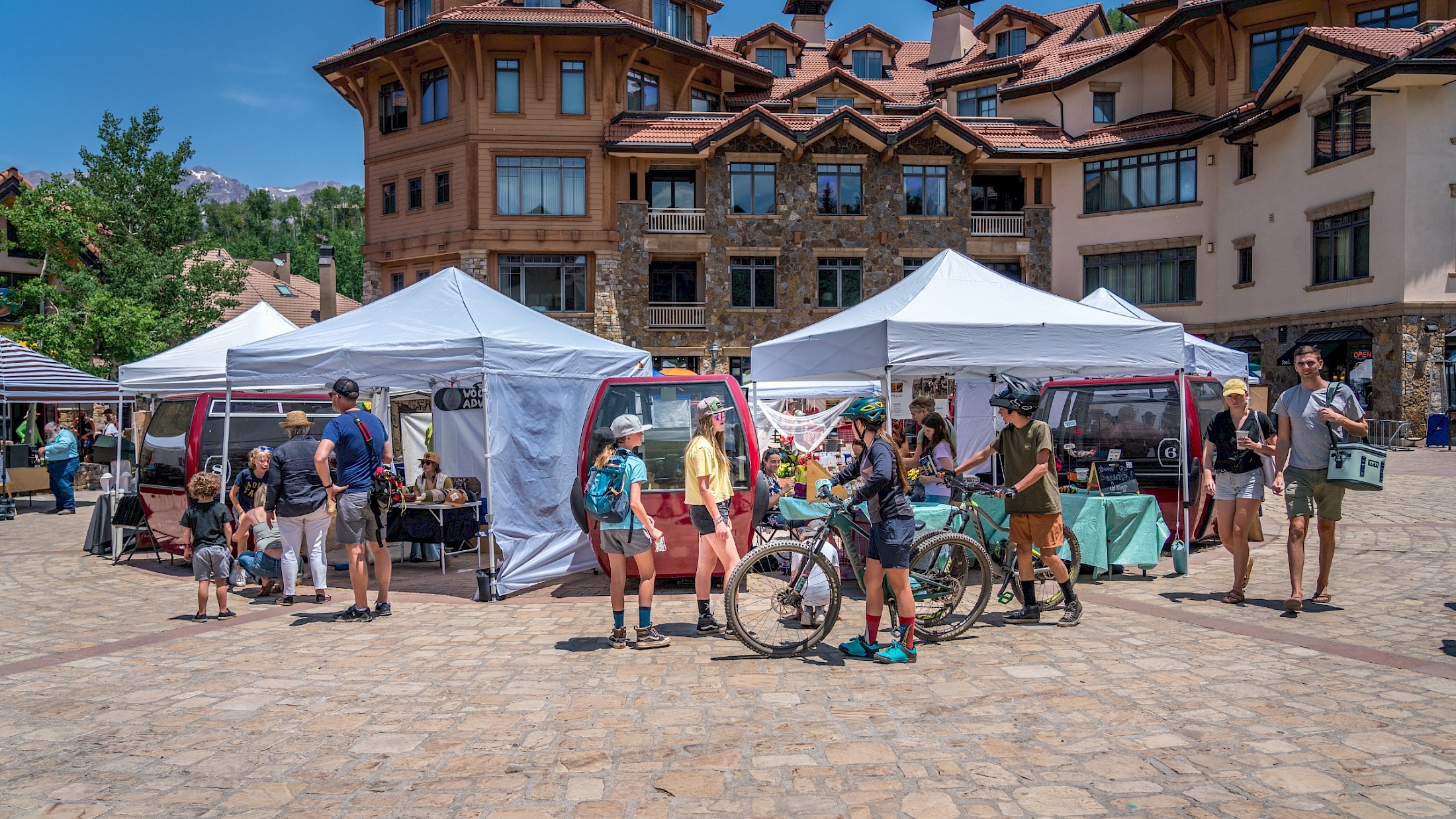 Market on the Plaza in Mountain Village, Colorado