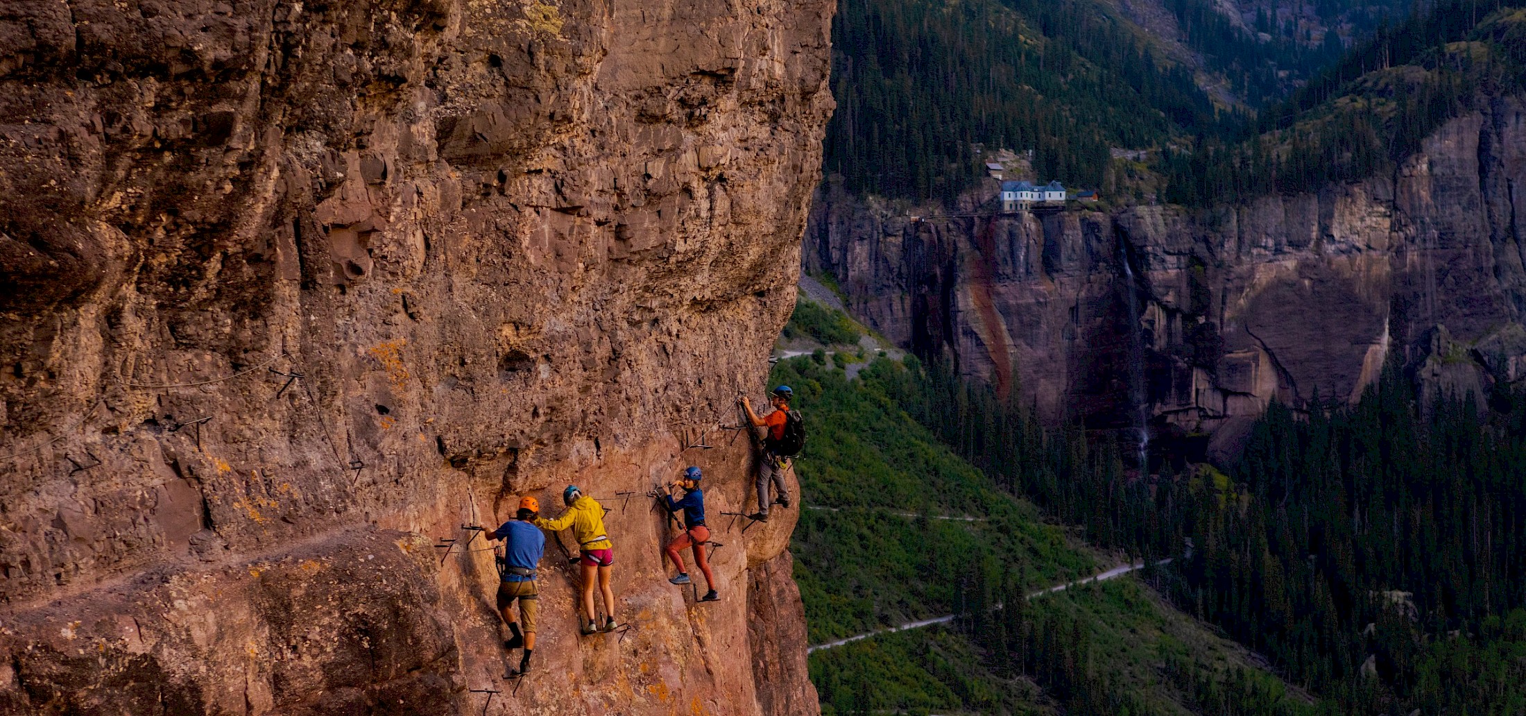 Telluride Via Ferrata Eyes Historic U.S. Forest Service Designation