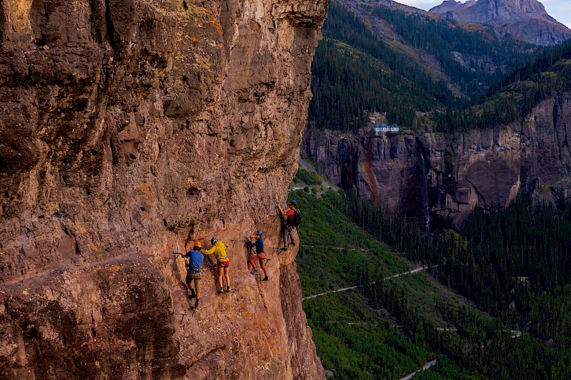 Telluride Via Ferrata Eyes Historic U.S. Forest Service Designation