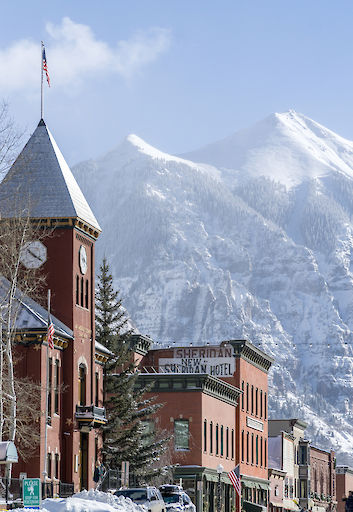 Main Street in Telluirde, CO