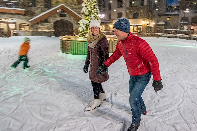 Reflection Plaza Ice Skating Rink