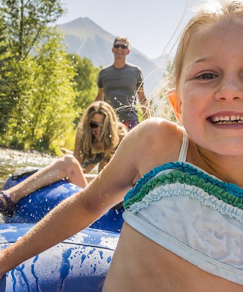 Tubing in Telluride