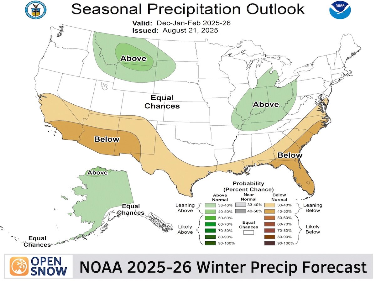 NOAA Releases Winter 2025-26 Forecast | Visit Telluride
