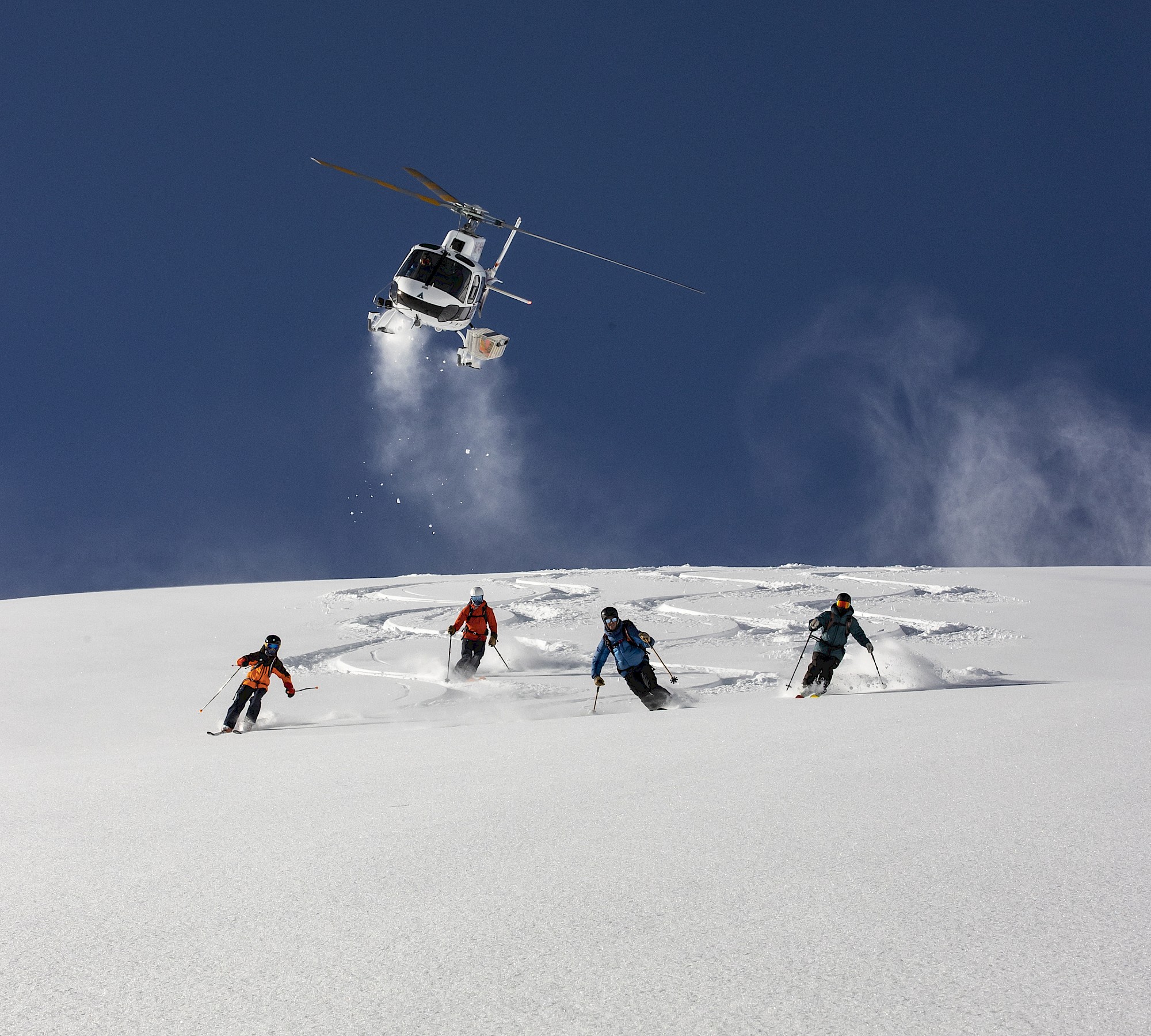 Telluride Helitrax in the early days.