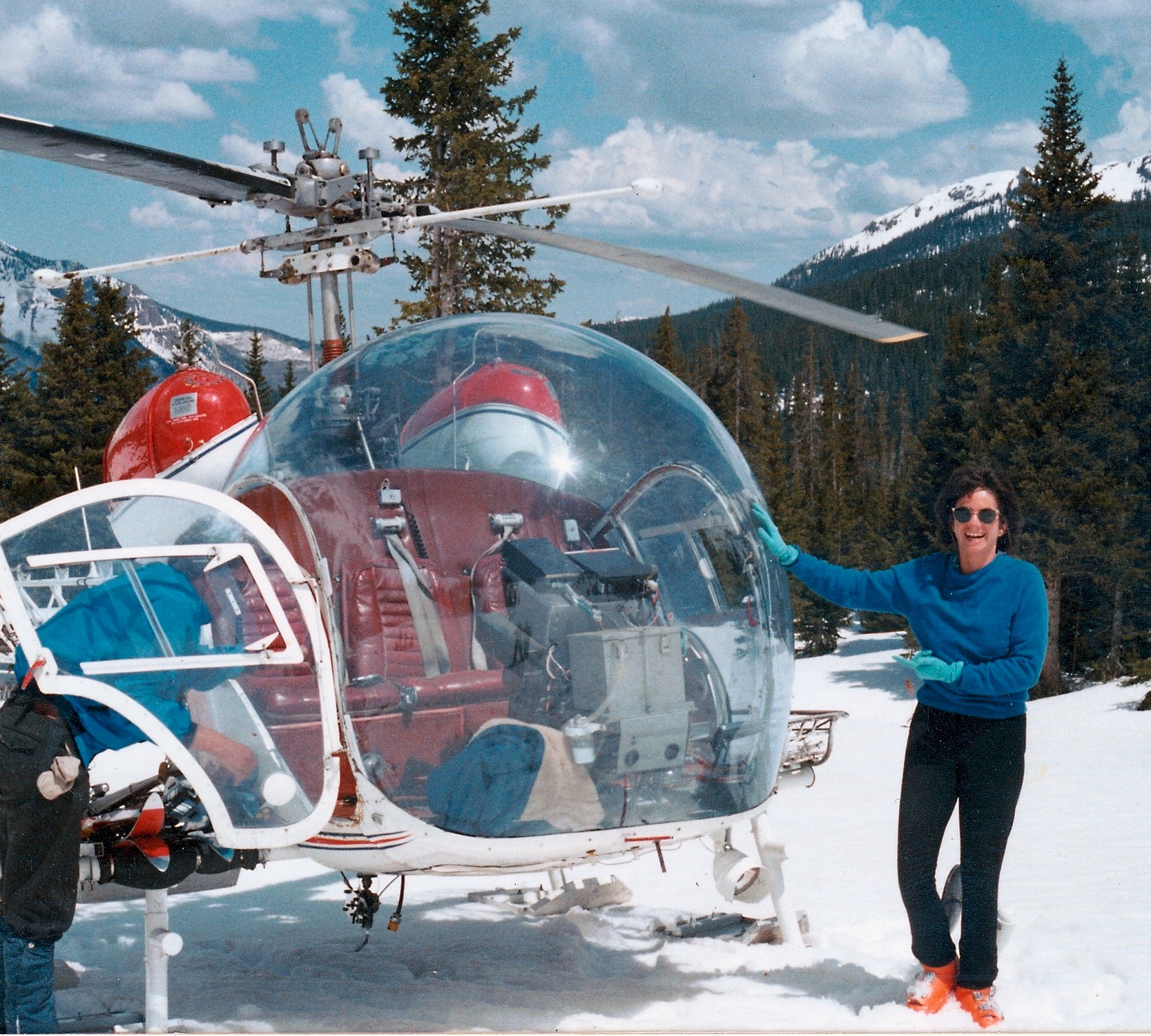 Telluride Helitrax in the early days.