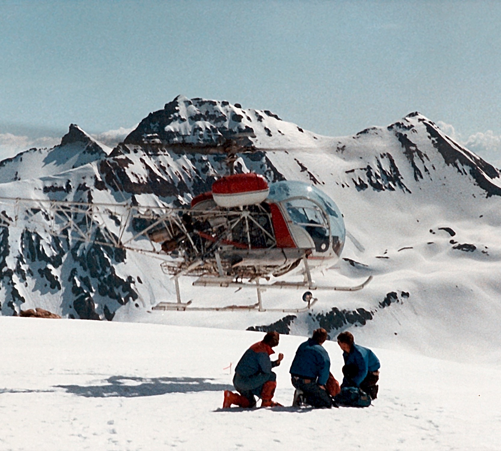 Telluride Helitrax in the early days.