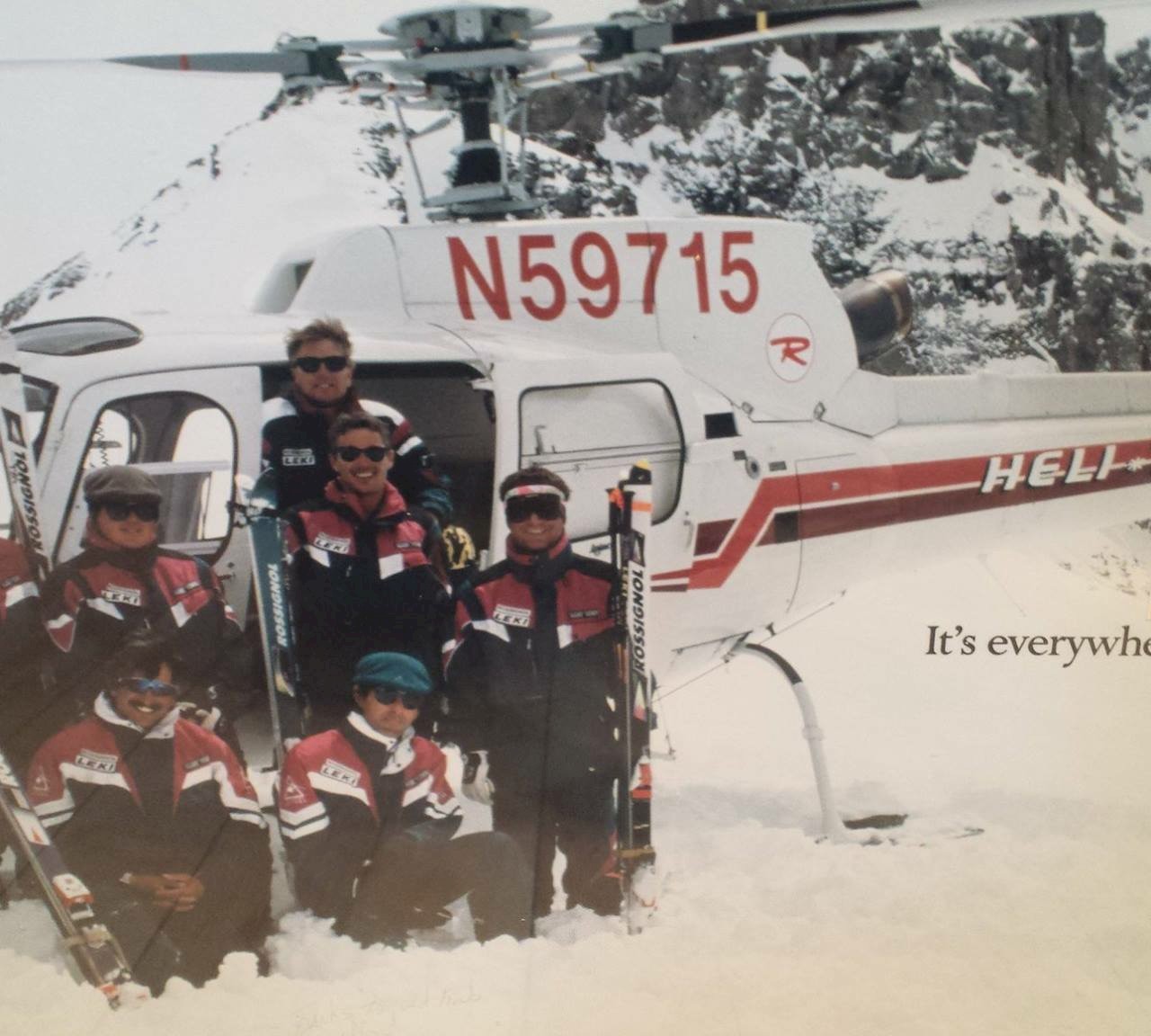 Telluride Helitrax in the early days.