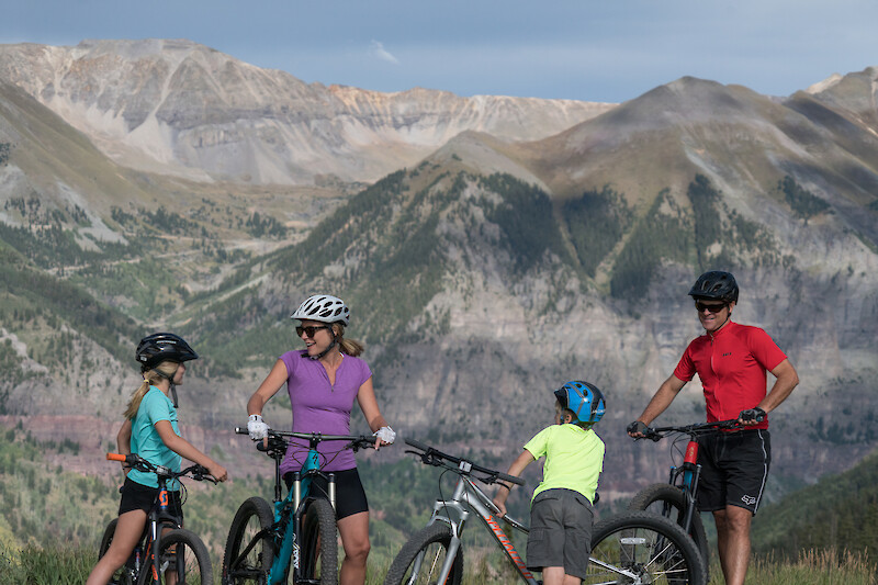 Where to Bike As a Family in Telluride