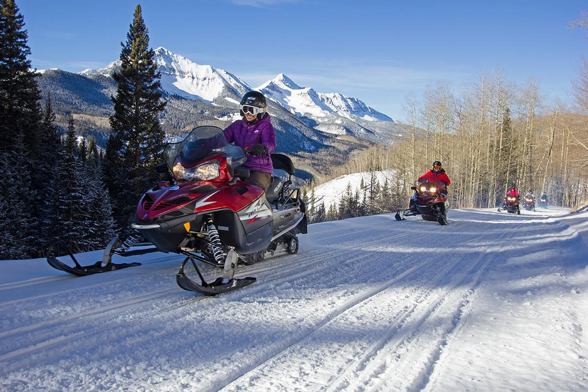 Snowmobiling Visit Telluride
